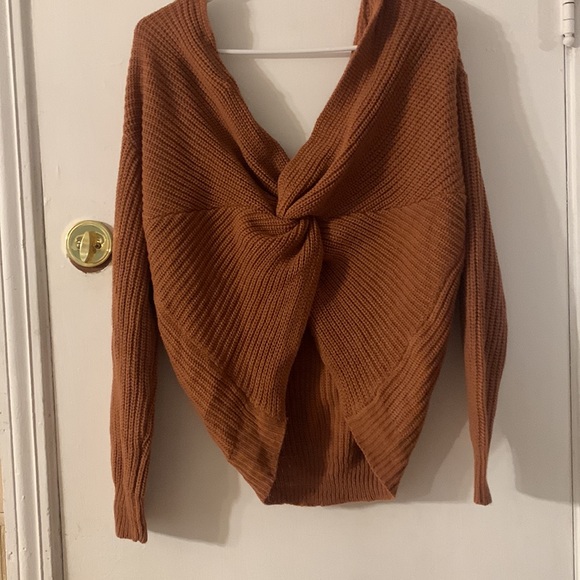 Rust orange blouse - Picture 2 of 2